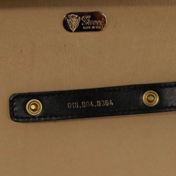 GUCCI Business Bag Leather Black Auth 93060 - Picture 2 of 15